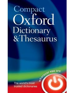 Compact Oxford Dictionary & Thesaurus 3Rd Edición