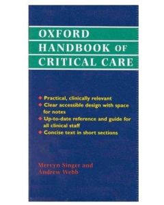 Oxford Handbook of Critical Care 1st Edition