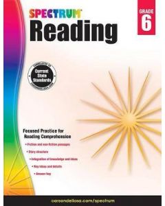 Spectrum | Reading Workbook | 6th Grade