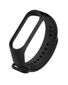 HUMBLE MI Band 4 Strap,Band for MI 3/MI 4 Watch Smartwatch Wristbands Replacement Silicone Straps Bracelets for Mi Band 4 Strap (Not for Mi1/2)-Black