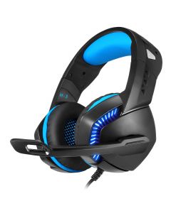 Cosmic Byte H3 Gaming Headphone with Mic for PC, Laptops, Mobiles, PS4, Xbox One (Blue)